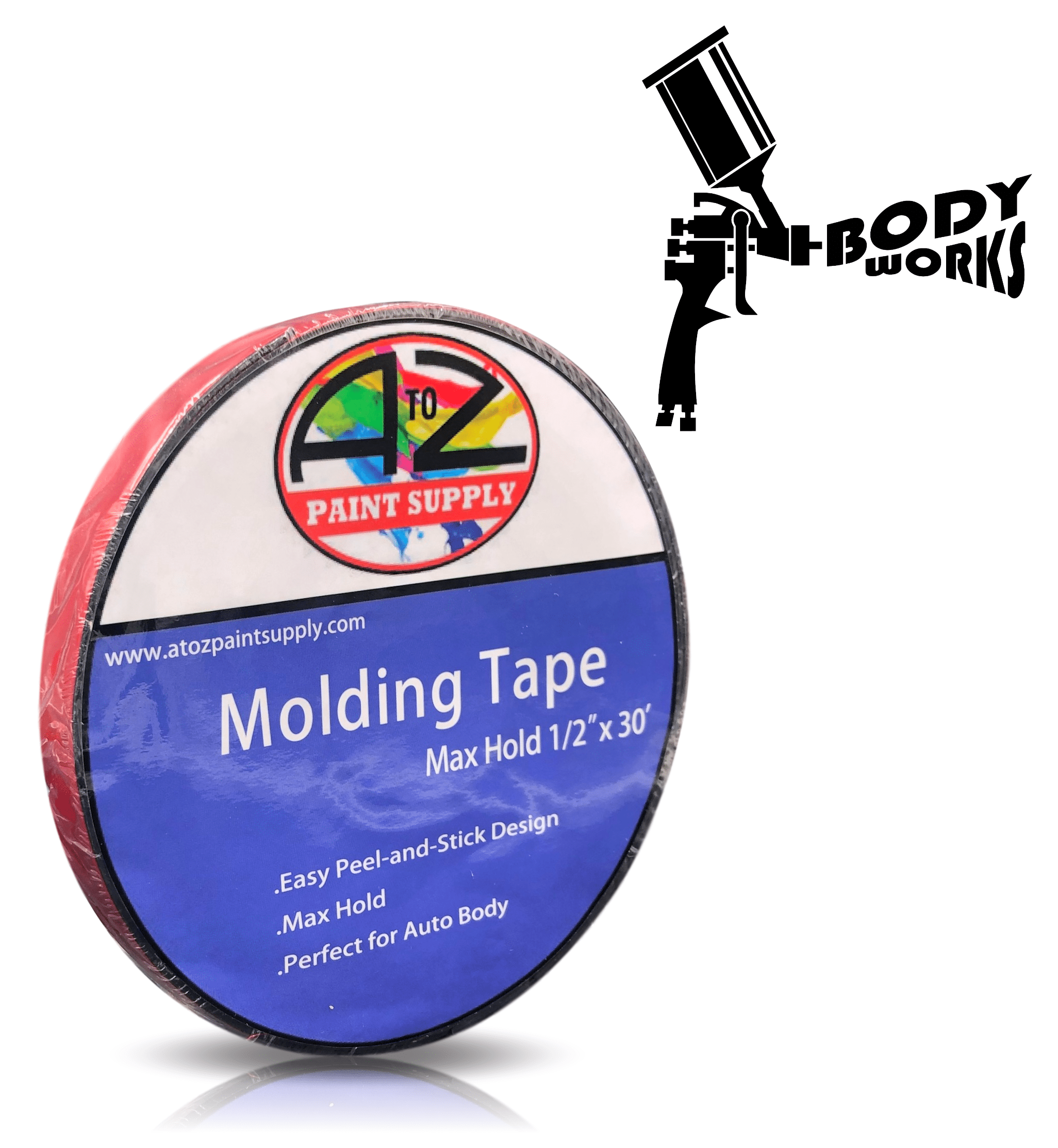 Body Works Mounting Tape Max Hold Double Sided Tape Industrial Grade Automotive Tape (1/2" x