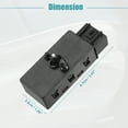 thumbnail image 3 of Interruptor De Control Unique Bargains Asiento Eléctrico Chevrolet Camaro 3.6L V6 A/T LS Negro, 3 of 8