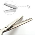 thumbnail image 4 of YJSStriving Pinking Shears Scissors for Fabric Heavy Duty Serrated Pinking Shears  Zig Zag Cut Scissors 8 Inch, 4 of 7