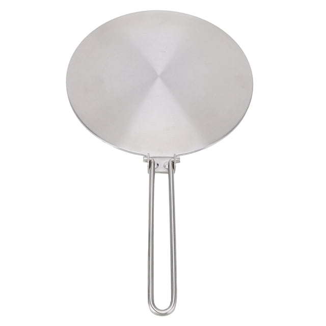 Plaque de Diffusion de Chaleur, Plaque d'Induction Sûre Poignée de Haute Qualité avec 1pcs pour Famille pour Cuisinière à Induction Cuisinière à Gaz Cuisinière à Riz 22 21.5cm / 8.5 Po