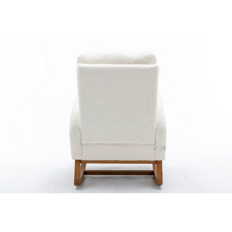 Hassch Nursery Rocking Chairs, Upholstered Fabric Nursery Chairs