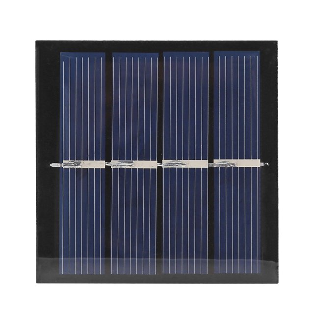 Panel solar de 045 W y 2 V con cables de 10 cm para cargador de teléfono con batería DIY 1 unidad