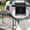 24 Inch, variant on 28 Inch Grill Mat for Outdoor Grill – Fireproof Waterproof Patio Protector, Round Heat Shield for BBQ, Fire Pit, Smoker, Charcoal Grill, Reusable & Foldable Deck Mat