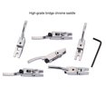 thumbnail image 3 of Electronicheart Guitar Bridge Stylish Components Saddle Replacement Stringed Instrument Music Accessory Saddles Parts with Wrench, 3 of 6