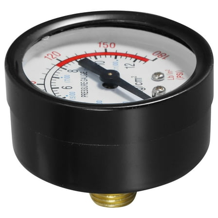 Worgeous Air Compressor Pressure Gauge Pressure Meter Pressure Measure Tool Air Compressor Accessory