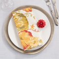 thumbnail image 4 of Saro Lifestyle Pumpkins Design Table Napkin (Set of 4), 4 of 4
