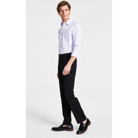 Calvin Klein Men's Slim Fit Dress Pants Black Size 36x30