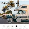 thumbnail image 2 of Tire Covers 2 Pack - Tough Tire Wheel Protector for Truck, SUV, Trailer, Camper, RV - Universal Fits Tire Diameters 26-28.75 inches, Charcoal M (Fits Tire Diameters 26''-28.75''), 2 of 5