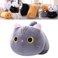 thumbnail image 4 of Muñeco de Peluche de Gato Suave, Almohada Grande para Abrazar, Juguetes de Rellenos preciosos, para , Grey 25cm Gris 25cm Macarena almohada de sofá de peluche de gato, 4 of 8