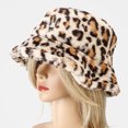 thumbnail image 6 of Fesfesfes Women's Bucket Hat Leopard Print Basin Hat Cloth Fisherman Hat Sun Hat, 6 of 8