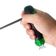 thumbnail image 6 of Yalin 3-Piece Ratchet Telescopic Screwdriver,Double-Head Magnetic Ratcheting Screw Driver,Adjustable Rod Length,The Tip of the Rod are Slotted and Phillips,Industrial Strength,Easy to Load (Green), 6 of 6