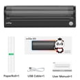 thumbnail image 2 of Imora A4 Imora de Papel Direct Termal Termal 300dpi Instree Inalámbrica mini Instreora de Foto Móvil USB BT Conexión, 2 of 7