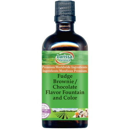 - Fudge Brownie / Chocolate Flavor Fountain and Color (1 oz, ZIN: 528148)