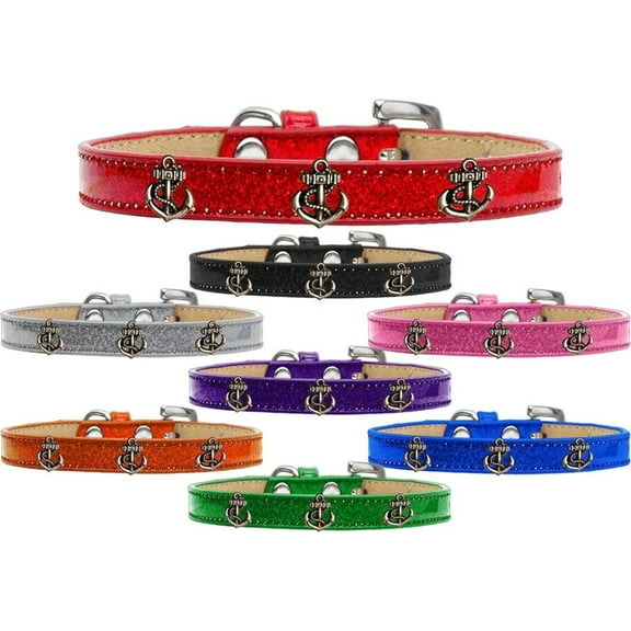 Dog, Puppy Pet Widget Ice Cream Collar, "Bronze Anchor"