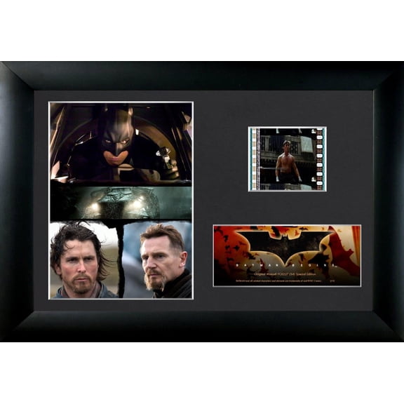Batman Begins (Character Collage) Minicell FilmCells Framed Desktop Presentation USFC6227