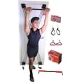 thumbnail image 4 of X Factor Gym à Domicile Porte Complète Gym Entraînement Complet Multi Gym Entrée Entraînement Physique Exercice Total Gym Entraînement de Force avec Bandes de Résistance Élevée, Barre de Squat, 2X Poignées Rembourrées, 2X Sangles de Cheville, DVD, 4 of 8