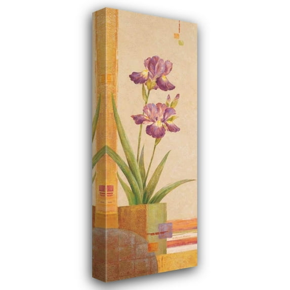 Pamela Gladding 11x24 Gallery Wrapped Canvas Wall Art Titled - In the Garden IV