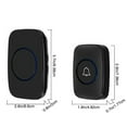 thumbnail image 2 of Door Bell Smart Doorbell Receiver and Transmitter Doorbell IP44 Waterproof Smart Doorbell Wireless Door Bell, 2 of 10
