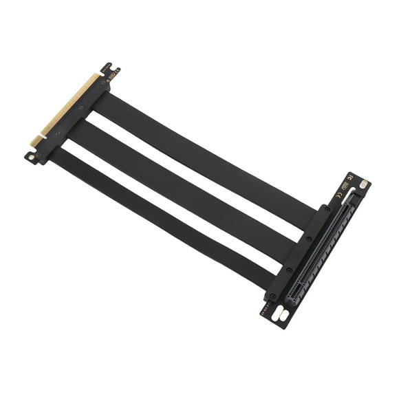 PCIe 4.0 X16 Riser Cable, 90 Degree High Speed GPU Extension Cable Extender Card Extension Adapter for RTX 4090 Ti for 8900 XT