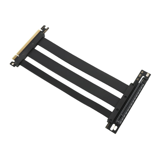 PCI E 4.0 X16 High Speed Flexible Extender Card, PCI Express 4.0 X16 GPU Riser Cable with Cable Protector for RTX 4090 Ti 8900 XT Gaming AI Applications