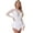 White-A, variant on ZDHoor Womens Figure Ice Skating Dancewear Glitters Mesh Patchwork Lyrical Dance Leotard Dress White S