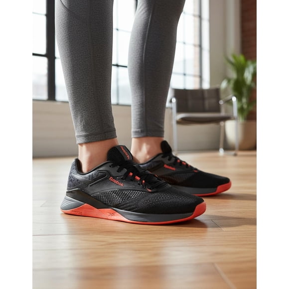 Tenis Reebok Mujer Dama Training Negro Nano X4 negro 3,0 MX