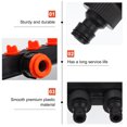 thumbnail image 3 of MasteelfCA Gardening Four-way Valves Plastic Water Divider Irrigation Joint Controller, 3 of 7