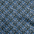 thumbnail image 1 of oneOone Cotton Poplin Twill Medium Blue Fabric Christmas Craft Projects Decor Fabric Printed By The Yard 56 Inch Wide, 1 of 6