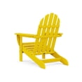 thumbnail image 3 of POLYWOOD Classic Outdoor Adirondack Chair in Lemon, 3 of 4