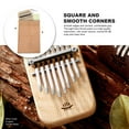 thumbnail image 3 of WESIEVYA 1Set Delicate Finger Piano Instrument Thumb Maple for Music Enthusiasts Leisure, 3 of 4