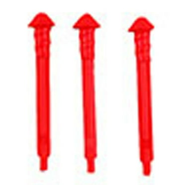 Replacement Parts for Imaginext The Joker Laff Factory Playset - GBL26 ~ Replacement Red Projectiles ~ Package of 3