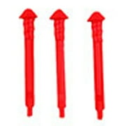 Replacement Parts for Imaginext The Joker Laff Factory Playset - GBL26 ~ Replacement Red Projectiles ~ Package of 3