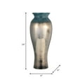 thumbnail image 5 of Tall Glass Vase - Blue Green - Decorative Flower Vase for Home, Office, Bedroom & Living Room Decor - 16 Inches, 5 of 13