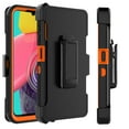 thumbnail image 2 of For Samsung Galaxy A14 5G 2022 6.6" Case, Heavy Duty Rugged Defender Case with [Belt Clip Holster] [Built in Screen Protecotr], Shockproof Full Body Protection Kickstand Cover, Black, 2 of 8