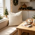 thumbnail image 5 of Textured Throw Pillow Covers Corduroy Cushion Cases for Sofa Living Room Bedroom Couch Interior Styling, 5 of 6