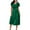 Green, variant on Womens High Waist Cocktail Vintage Dress Formal Wedding Short Sleeve Evening Prom 2025 Dress with Belt