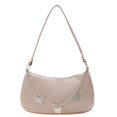 thumbnail image 2 of POINTERTECK Fashion Women Butterfly Chain PU Underarm Bag Casual Pure Color Shoulder Bags, 2 of 9