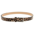 thumbnail image 5 of MLINS Women's Leopard Print Belt Leopard Print Belt Jeans Belt Adjustable Waist Belt With Metal Buckle For Pants Jeans Dresses, 5 of 8