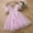 Pink, variant on Girl Butterfly Wings Dress Kids Tulle Butterfly Wing Skirt Princess Birthday Tutu Party Costume
