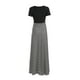 thumbnail image 4 of Gibobby Vestido Mujer Casual de Playa Verano Empalme cóctel color vestido damas punto manga corta mujer fiesta vestido de mujer(Negro,XL), 4 of 5