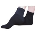 thumbnail image 2 of 2-12 Pairs Premium Women’s Colorful Soft Breathable Cotton Ankle Socks, Non-Binding & Comfort Diabetic Socks (Fits Shoe Size 6-10) (Black, 6 Pack), 2 of 4
