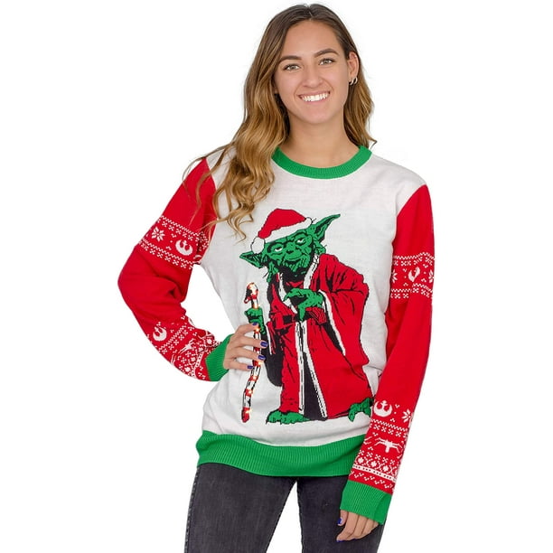 Star wars light deals up christmas sweater