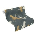 thumbnail image 3 of Advantage Kusama Dark Blue Crane Wallpaper, 3 of 5