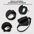 thumbnail image 6 of Mini Sling Bag for Men and Women, Small Crossbody Bag Trendy, Casual Waterproof Phone Chest Bag for Travel, 6 of 7