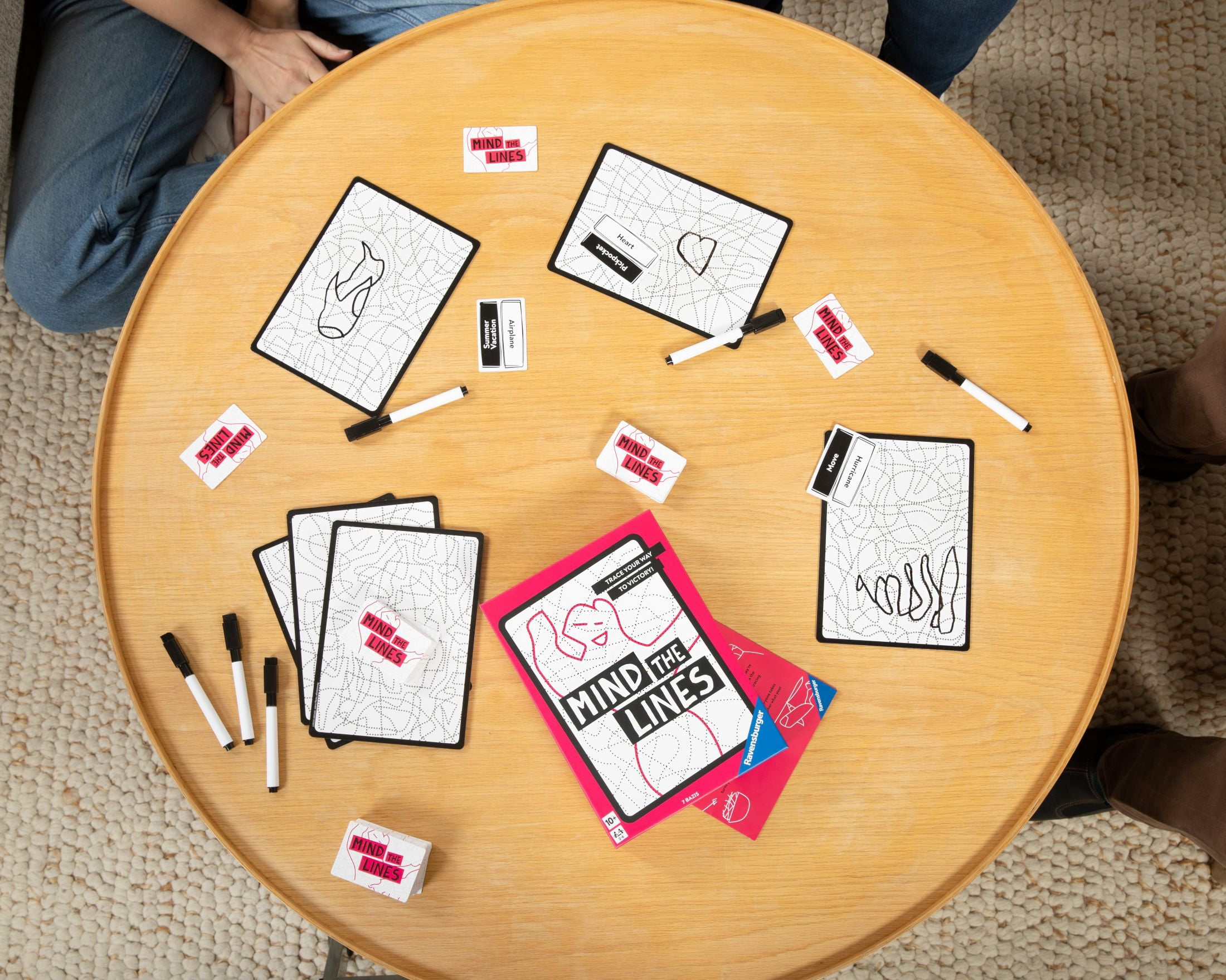 Mind the Lines – Cooperative Drawing & Guessing Party Game for Ages 10+ (Walmart Exclusive)
