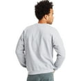thumbnail image 4 of Hanes EcoSmart Men's Fleece Sweatshirt, Value 2-Pack (Big & Tall Sizes Available) Light Steel XL, 4 of 6