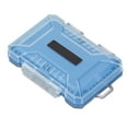 thumbnail image 1 of Memory Card Case Holder Organizer, Water , ABS and TPE Material, Shock , Compact Design, for 4 Type B 4 Type A 4 Storage Card 12 Memory Card 5 SIM Cards, Multifunctional, Easy to, 1 of 7
