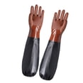 thumbnail image 3 of Guantes resistentes a productos químicos de PU grueso con protección para trabajos con ácidos en del lavavajillas., 3 of 8