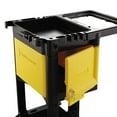 thumbnail image 2 of Locking Cabinet, For Rubbermaid Commercial Cleaning Carts, Yellow | Bundle of 2, 2 of 5