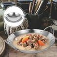 thumbnail image 4 of Miangastore 1 Pc Household Stainless Steel Noodle Cooking Hot Pot Cooking Seafood Pot Cooking Pot, 4 of 9
